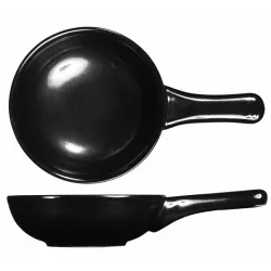 Купить сковорода "wok" d 14см 0,37л, порционная, керамика, без крышки, rustics simmer, цвет black zcbrpn11 – цена от завода, доставка до двери | RuOborudovanie.ru