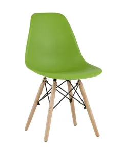 Стул Eames (4 шт. в упаковке) с жестким сиденьем (ножки дерево) – купить по цене завода