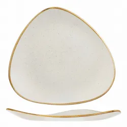 Тарелка мелкая треугольная 31,1СМ, без борта, Stonecast, цвет Barley White Swhstr121 – купить в RuOborudovanie.ru с доставкой до двери Купить тарелка мелкая треугольная 31,1см, без борта, stonecast, цвет barley white swhstr121 – цена от завода, доставка до двери | RuOborudovanie.ru