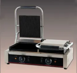 Купить гриль контактный kocateq gh813ec 2-х секц. с верхн.ребристыми и нижн.плоскими пластинами – цена от завода, доставка до двери | RuOborudovanie.ru