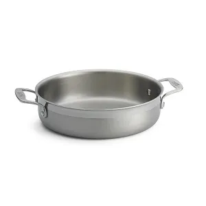 Лоток для жарки "Tri-Ply" D25,5См H6,5См 3,4Л, круглый, с ручками, нерж.сталь Cw7010 – купить по цене завода