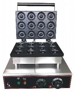 Вафельница Airhot Dm-12 пончик/донатс 12шт. 270x186мм, чугун, электр, настольн. – купить по цене завода