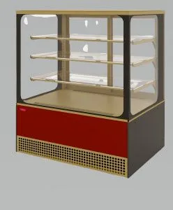 Витрина кондитерская Kayman Kвк-950М квадро золото – купить по цене завода