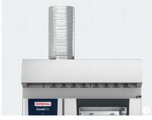Зонт вытяжной для пароконвектомата Rational 6-1/1, 10-1/1 60.76.217 – купить по цене завода
