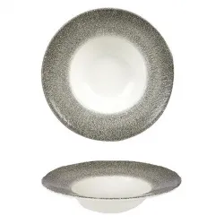 Купить тарелка глубокая 24см 0,284л, цвет raku quartz black, studio prints rkbqvwbm1 – цена от завода, доставка до двери | RuOborudovanie.ru