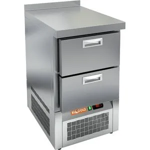 Стол морозильный Hicold SNE 2/BT на 95л (-10-18), 2 ящ, 565х600х850, ниж.агрег. – купить по цене завода