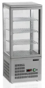 Витрина холодильная Tefcold UPD80 Grey (серый) кондитерская настольная – купить по цене завода