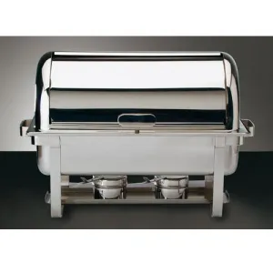Мармит-чафиндиш Aps 12300Aps 9л S/S Maestro настольный с крышкой Rolltop,67х35х45см – купить по цене завода