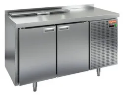 Купить стол для салатов hicold sl1-11sn (1/3) (+2+10), 2 двери, 1390х600х850мм – цена от завода, доставка до двери | RuOborudovanie.ru