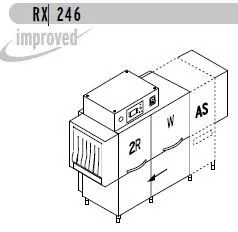 Купить машина посудомоечная dihr rx 246 as dx+dde+dr64+hr10 – цена от завода, доставка до двери | RuOborudovanie.ru