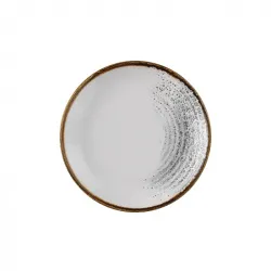 Купить тарелка мелкая 16,5см, без борта, цвет jasper grey, studio prints homespun accents hajgevp61 – цена от завода, доставка до двери | RuOborudovanie.ru