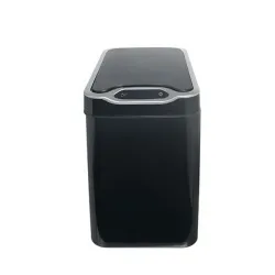 Купить ведро для мусора сенсорное, прямоугольное, foodatlas jah-6611, 12 л (черный) – цена от завода, доставка до двери | RuOborudovanie.ru