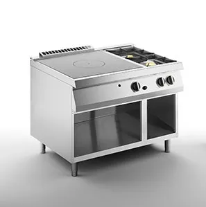 Плита со сплошной поверхностью газовая 700 серии Apach Chef Line Slrstg127R2Dxcs – купить по цене завода