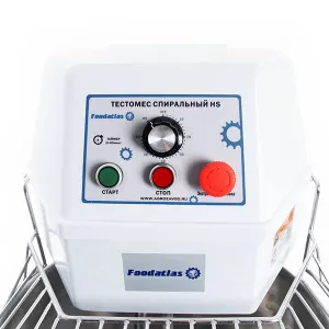 Тестомес спиральный FoodAtlas HS-30 Eco 220В – купить по цене завода