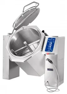 Котел пищеварочный Abat КПЭМ-160-ОМ2 арт.11000019176 с миксером и сливным краном – купить по цене завода