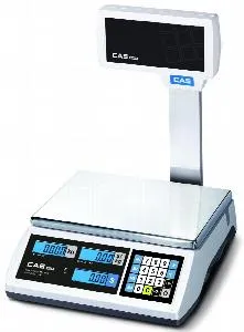 Весы торговые Cas ER-JR-06CBU (6кг,2г) электронные – купить по цене завода