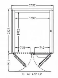 Камера расстоечная Pavailler Cf 68 4/2 Cp 60X80 2двери/4тележки – купить в RuOborudovanie.ru с доставкой до двери Купить камера расстоечная pavailler cf 68 4/2 cp 60x80 2двери/4тележки – цена от завода, доставка до двери | RuOborudovanie.ru