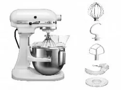 Миксер планетарный Kitchenaid 5Kpm5Ewh White – купить в RuOborudovanie.ru с доставкой до двери Купить миксер планетарный kitchenaid 5kpm5ewh white – цена от завода, доставка до двери | RuOborudovanie.ru