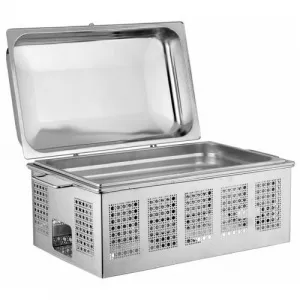 Мармит Pintinox нерж.сталь настольный 1*Gn1/1 (чафиндиш) с фиксатором для крышки – купить по цене завода
