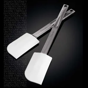 Лопаточка кондитерская 35СМ, силиконовая, ручка нейлон, T до 230*С 50Sc350 – купить по цене завода