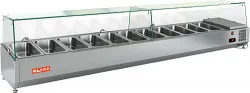Купить витрина охлаждаемая hicold vrtg 2280 к pz3, со стеклом – цена от завода, доставка до двери | RuOborudovanie.ru
