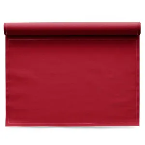 Салфетка сервировочная 45Х32СМ, хлопок, 12шт. В рулоне, серия My Drap, цвет Lipstick Red Ia48/701-7 – купить по цене завода