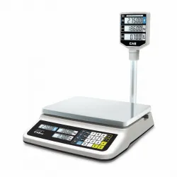 Купить весы торговые cas pr-15p (lcd, ii) (15кг, 2/5г) электронные – цена от завода, доставка до двери | RuOborudovanie.ru