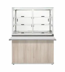 Купить прилавок холодильный luxstahl пх-1200 (цвет фасада h1277 акация лэйкленд светлая) – цена от завода, доставка до двери | RuOborudovanie.ru