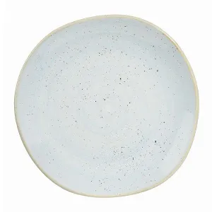 Тарелка мелкая "ВОЛНА" 26,4СМ, без борта, Stonecast, цвет Duck Egg Blue Sdesog101 – купить по цене завода