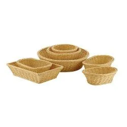 Купить корзина для хлеба прямоугольная 23x17см h8см, стэкбл., полиротанг 40140aps – цена от завода, доставка до двери | RuOborudovanie.ru
