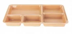 Купить поднос пластик с 5 отделениями cambro 26,8x36,5x3,3см 1411cp161 – цена от завода, доставка до двери | RuOborudovanie.ru
