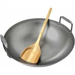 Купить сковорода вок из углеродистой стали big green egg 120779 – цена от завода, доставка до двери | RuOborudovanie.ru