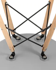Стул Eames (4 шт. в упаковке) с жестким сиденьем (ножки дерево) – купить по цене завода