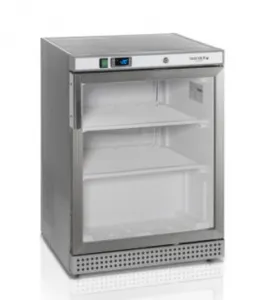 Шкаф морозильный Tefcold UF200SG на 200л нерж. барный со стеклом – купить по цене завода