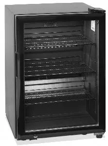 Шкаф морозильный / для пресервов, икры со стеклом Tefcold Ur90G-Sub Zero черный – купить по цене завода