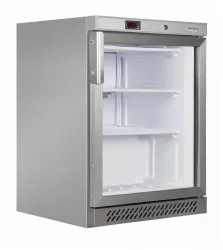 Купить шкаф морозильный tefcold uf200sg на 200л нерж. барный со стеклом – цена от завода, доставка до двери | RuOborudovanie.ru