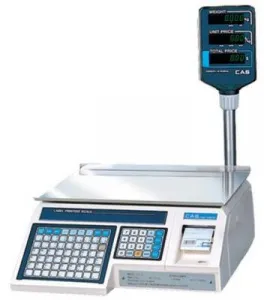 Весы торговые с печатью этикеток Cas LP-30R (1.6) – купить по цене завода