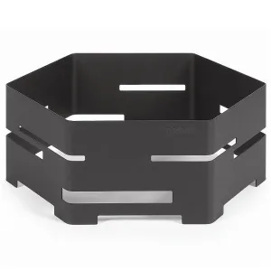 База нейтральная Honeycomb Medium D40,6См H15,2См, шестиугольная, сталь, цвет черный Sm134 – купить по цене завода