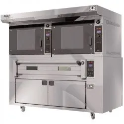 Купить печь конвекционная apach 2k5p60p dp+e4l18pa dpbi-t с подом с расстойкой – цена от завода, доставка до двери | RuOborudovanie.ru