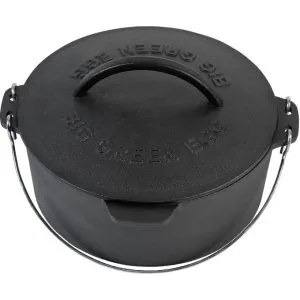 Духовка голландская (чугунная) 5.2л Big Green Egg 117052 – купить по цене завода