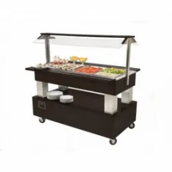 Купить салат-бар холодильный roller grill sb 40 f светлый дуб – цена от завода, доставка до двери | RuOborudovanie.ru