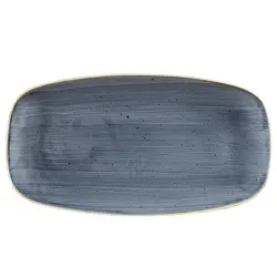 Купить блюдо прямоугольное chefs 35,5х18,9см, без борта, stonecast, цвет blueberry sbbsxo141 – цена от завода, доставка до двери | RuOborudovanie.ru
