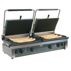 Купить гриль контактный roller grill double panini m – цена от завода, доставка до двери | RuOborudovanie.ru
