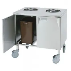 Купить тележка для отходов 2x30l metos lbjv-2 – цена от завода, доставка до двери | RuOborudovanie.ru