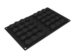 Форма силиконовая Pavoflex для пирож. 3D "Sand" 115Х24ММ H20Мм, 38мл, 10 ячеек Px3204S – купить в RuOborudovanie.ru с доставкой до двери Купить форма силиконовая pavoflex для пирож. 3d "sand" 115х24мм h20мм, 38мл, 10 ячеек px3204s – цена от завода, доставка до двери | RuOborudovanie.ru