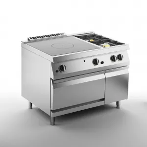 Плита со сплошной поверхностью газовая 700 серии Apach Chef Line Slrstg127R2Dxfg – купить по цене завода