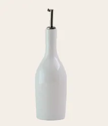 Купить бутылка для масла 0,5л, керамика, цвет neige, tourron 961864 – цена от завода, доставка до двери | RuOborudovanie.ru