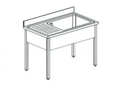 Купить ванна котломоечная apach chef line lp167-85lw – цена от завода, доставка до двери | RuOborudovanie.ru
