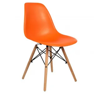 Стул Eames с жестким сиденьем (деревянный каркас) – купить по цене завода