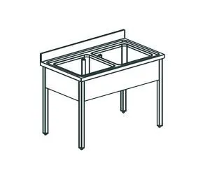 Ванна котломоечная Apach L2P217-85 – купить по цене завода